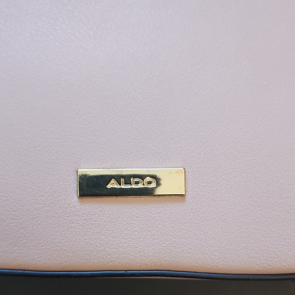 Aldo Glittering Pink Mini Bag with Plush Charm - Picture 4 of 14